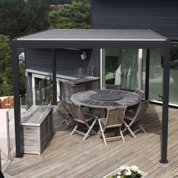 Pergola Premium | Öppningsbara lameller Pergola Premium | Öppningsbara lameller