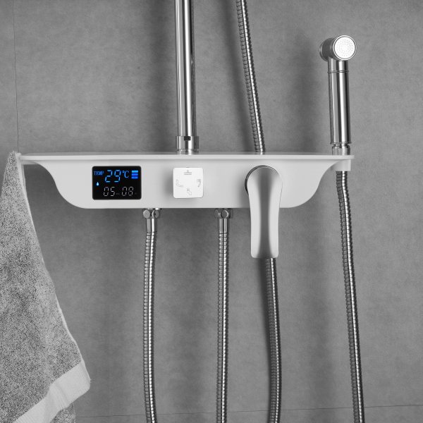 Takduschset komplett paket | Chrissy - Krom Takduschset komplett paket | Chrissy - Krom