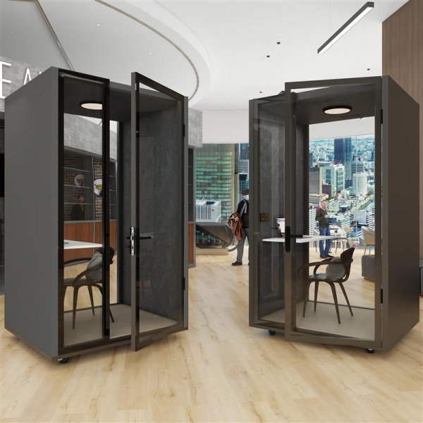 Telefonbs fr kontor | 1-2 personer | Ljudisolerat -30dB