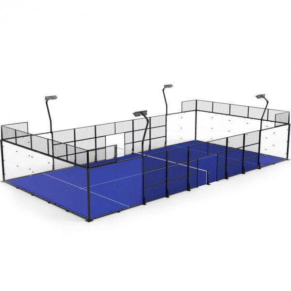 Padelbana Duo 10x20m | Utomhus | Komplett byggsats