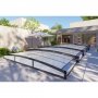 Pooltak 5x10m | Utan skenor | UV-skydd | Flexibel drr
