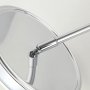Sminkspegel p fot | 7x frstoring | LED-belysning | Penny