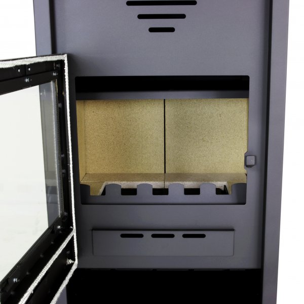 Braskamin 15kW | Verkningsgrad 77% | Laitila