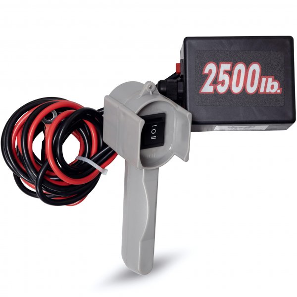 Elektrisk vinsch 12V för ATV, båttrailer, mm | Dragkapacitet 1134kg Elektrisk vinsch 12V för ATV, båttrailer, mm | Dragkapacitet 1134kg