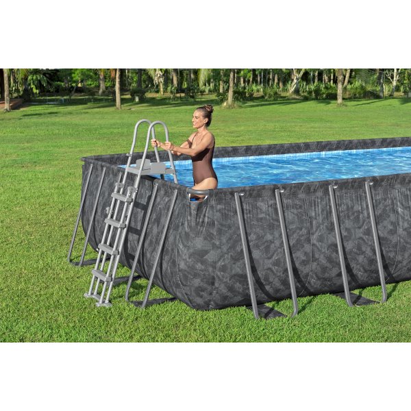 Bestway pool ovan mark 7,32 x 3,66 m – 132 cm djup | APX 365™ Rektangulär Stålpool Set (561KG) Bestway pool ovan mark 7,32 x 3,66 m – 132 cm djup | APX 365™ Rektangulär Stålpool Set (561KG)