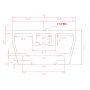 Takt�lt Hardshell 2-3 Personer | 205x160cm | Tajga