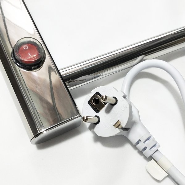 Elektrisk handdukstork 50x120x9cm | Rostfritt st�l | OH-002