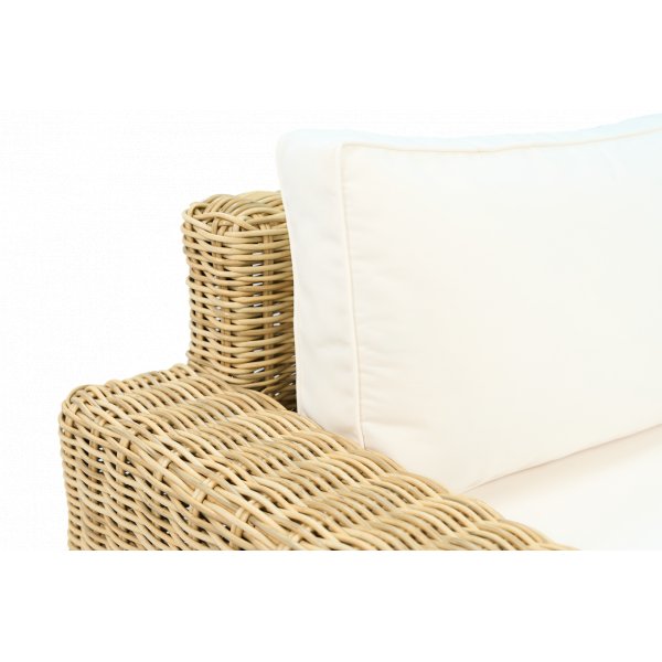 Loungegrupp i rotting | Soffa, f�t�ljer & bord | Dynor ing�r | Solena premium