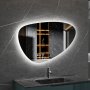 LED-spegel med Anti-fog funktion | dimbart ljus | 120x75 cm | Lyfco