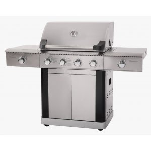 Gasolgrill premium i rostfritt stål | 5 gasolbrännare | 1st IR-brännare | Dallas Gasolgrill premium i rostfritt stål | 5 gasolbrännare | 1st IR-brännare | Dallas