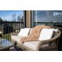 Loungegrupp i naturfärgad konstrotting | 4-delad med soffa, fåtöljer & bord | Ängsö Loungegrupp i naturfärgad konstrotting | 4-delad med soffa, fåtöljer & bord | Ängsö