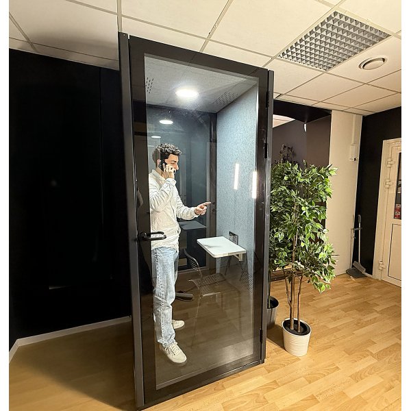 Telefonbs fr kontor | 1 person | Ljudisolerat -30dB