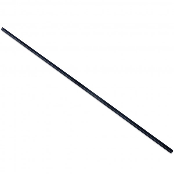 ndstolpe till glasrcke | Svart