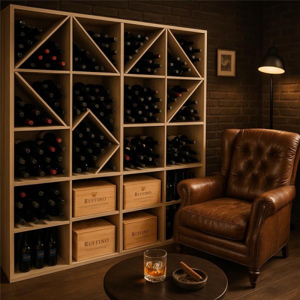 Vinhylla fr 24 Flaskor | 60x30 cm | Arvino