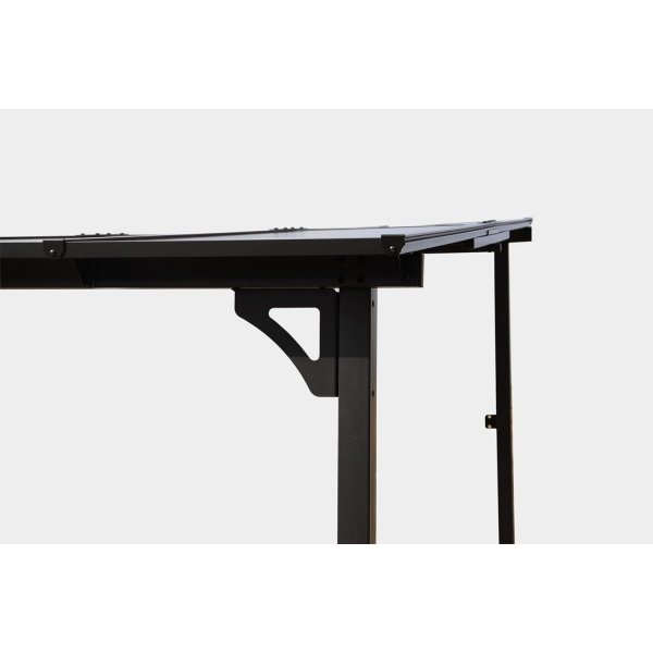 Altantak 4×3 m | Stål och aluminium konstruktion med polykarbonat | Grå Altantak 4×3 m | Stål och aluminium konstruktion med polykarbonat | Grå