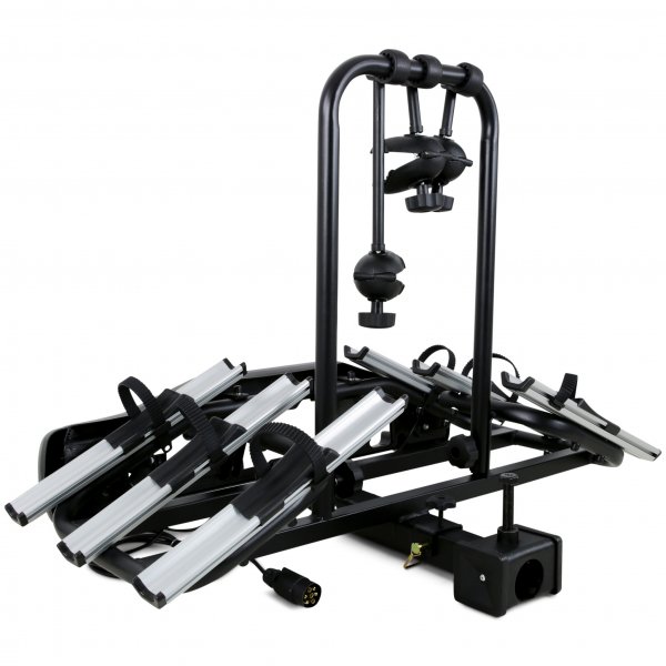 Cykelhllare bil med lyse | Fr 3 cyklar