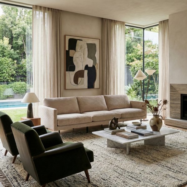 Eden 3-sits soffa – Beige Manchester | Modern design med avtagbara dynor Eden 3-sits soffa – Beige Manchester | Modern design med avtagbara dynor