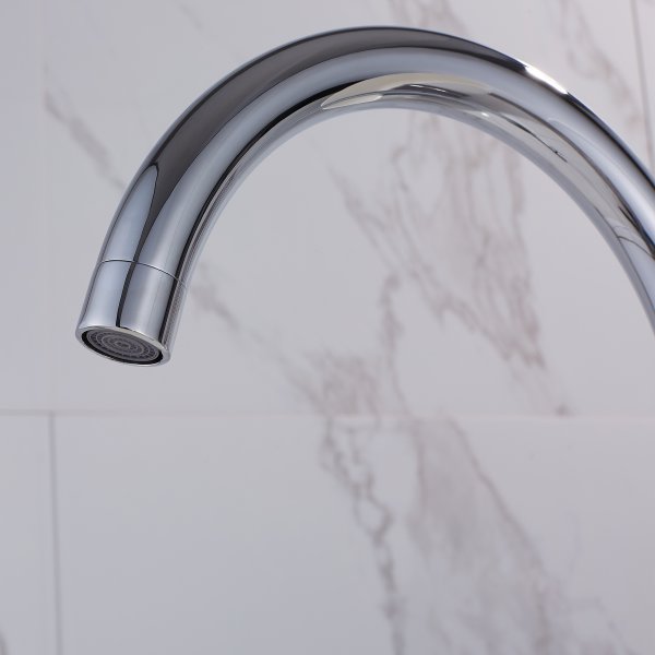 Golvblandare badkar | Engreppsblandare | Krom | FD-2207