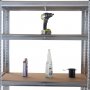 Hyllsystem i galvaniserat stl