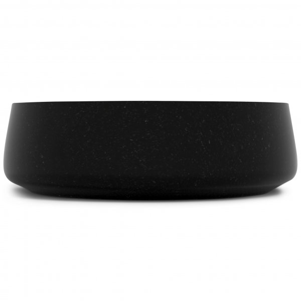 Runt tv�ttst�ll 40cm | Svart granit | 100% natursten
