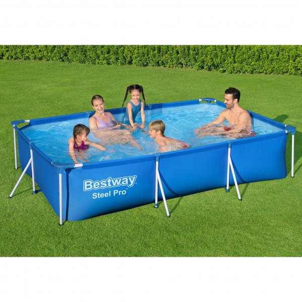 Bestway barnpool ovan mark 3x2m - 66cm djup | Steel Pro (56404) Bestway barnpool ovan mark 3x2m - 66cm djup | Steel Pro (56404)