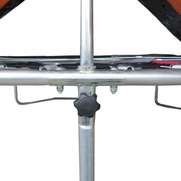 Studsmatta 185cm | Med skyddsnät | Svart/Orange Studsmatta 185cm | Med skyddsnät | Svart/Orange