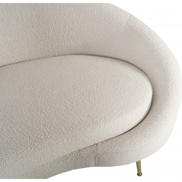 Eses 3-sits soffa – Beige Bouclé | Generös loungesoffa med exklusiv textur Eses 3-sits soffa – Beige Bouclé | Generös loungesoffa med exklusiv textur
