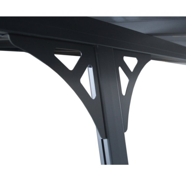 Altantak 4,3x3 m | Kanalplast / Aluminium | Extra hög | Grå Altantak 4,3x3 m | Kanalplast / Aluminium | Extra hög | Grå