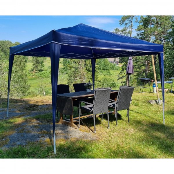 Pop-up partytält 3x3m | Hopfällbar paviljong Pop-up partytält 3x3m | Hopfällbar paviljong