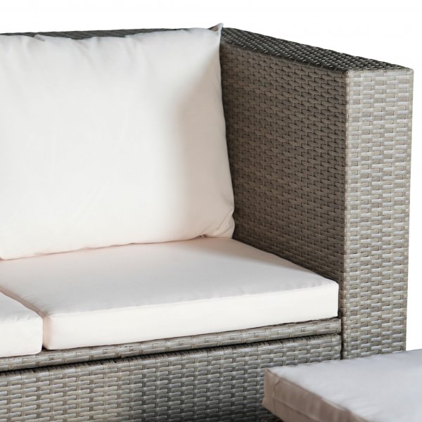 Exklusiv loungegrupp | Inbyggd förvaring | Brun konstrotting | Djursvik Exklusiv loungegrupp | Inbyggd förvaring | Brun konstrotting | Djursvik