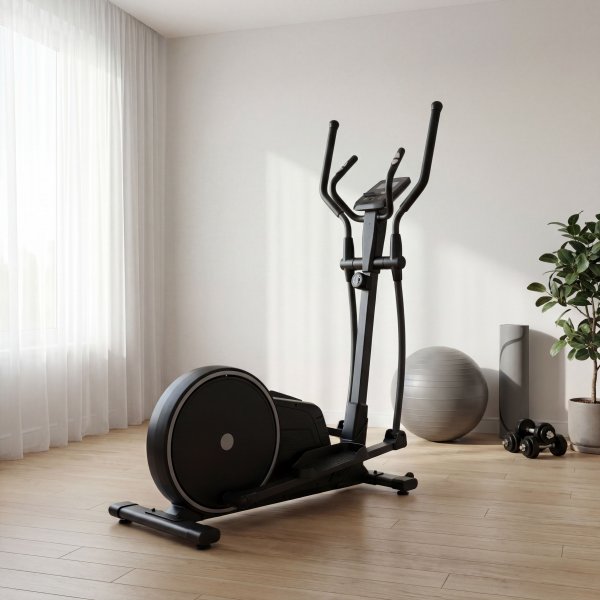 Crosstrainer 8750H | 17� stegl�ngd | 7 kg sv�nghjul | 120 kg maxvikt | Svart