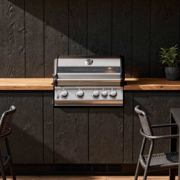 Inbyggnadsgrill gasol f�r utek�k | Rostfri | Texas