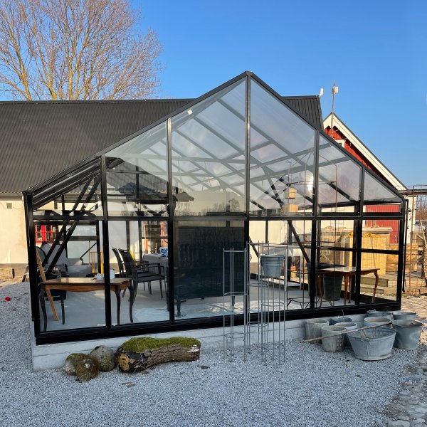 Extra brett premium glasvxthus 31m | Stormgaranti och skerhetsglas