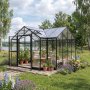 T-format växthus 11,6 m² | 4 mm säkerhetsglas | 5 års ramgaranti T-format växthus 11,6 m² | 4 mm säkerhetsglas | 5 års ramgaranti