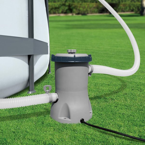Bestway Flowclear filterpump 2006l/h | För ovanmarkpool | 58383 Bestway Flowclear filterpump 2006l/h | För ovanmarkpool | 58383