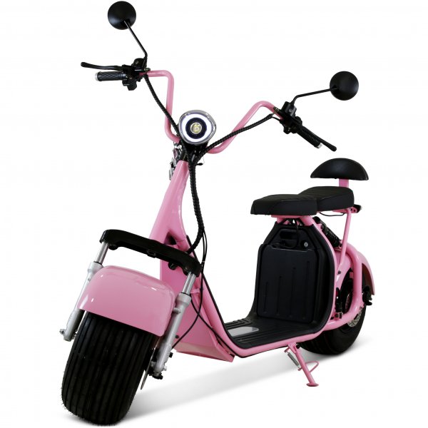 Fatscooter 2000W - LG litiumbatteri - Rosa