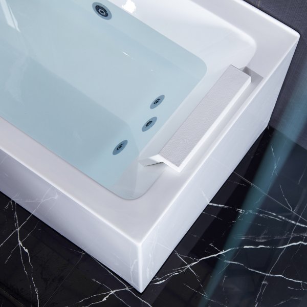 Massagebadkar 170x75cm | Stilren design | BK-002(1700) | Vit