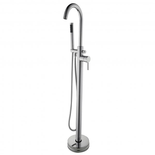 Golvblandare badkar | Engreppsblandare | Krom | FD-2207