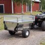 ATV-Vagn i st�l | 900KG | 2700x1000x945mm
