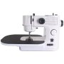 Symaskin elektrisk med bord | 39 S�mmar & tvillingn�l | LED-belysning | Vit/Svart