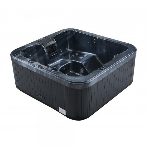 Spabad Zeus Blackline Edition – 6 personer | Svart Lucite® Akryl | Balboa® Styrsystem Spabad Zeus Blackline Edition – 6 personer | Svart Lucite® Akryl | Balboa® Styrsystem