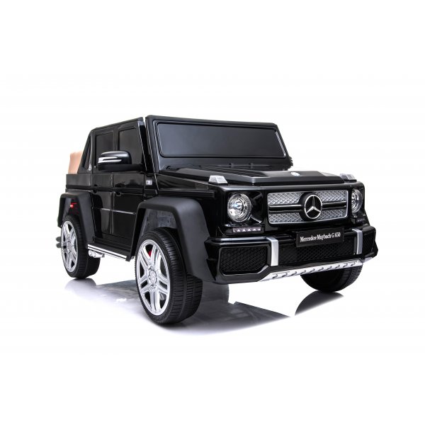 Elbil fr barn Mercedes G-Wagon | 12V - 2x390 | Svart