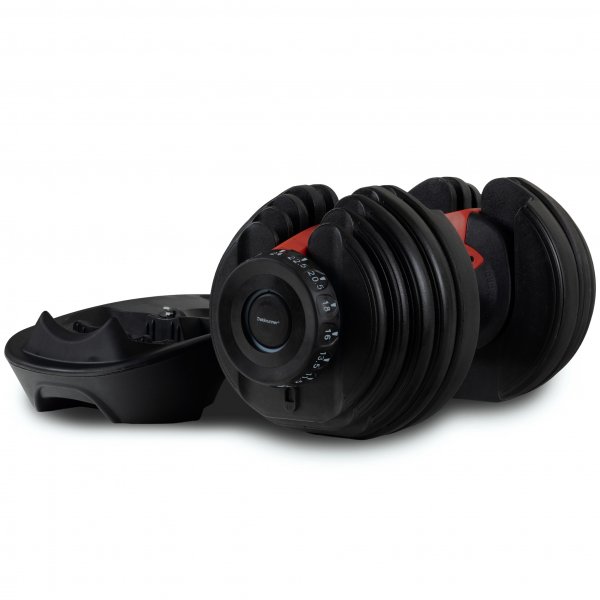 Justerbar hantel 2,5-24kg | 15 viktnivåer | Trekkrunner Justerbar hantel 2,5-24kg | 15 viktnivåer | Trekkrunner