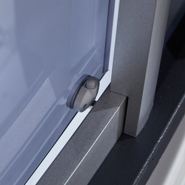 Rektangul�r duschkabin med jacuzzi-badkar