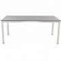 Underhllsfria utembler i hgtryckslaminat & aluminium | Bord & 6 stolar