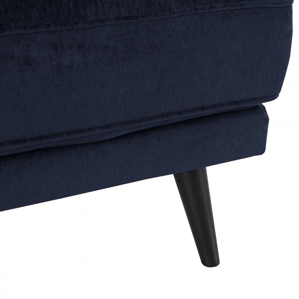 Elegant textilfåtölj | Mörkblå | Celeste Elegant textilfåtölj | Mörkblå | Celeste