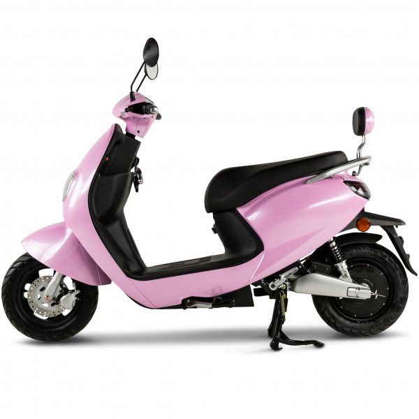 Elmoped 2000 W 1,56 kWh LG litiumbatteri - Rosa Elmoped 2000 W 1,56 kWh LG litiumbatteri - Rosa