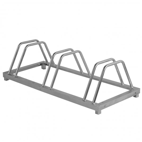 Cykelstll fr 3 cyklar | Dubbelsidig | Galvaniserad stl