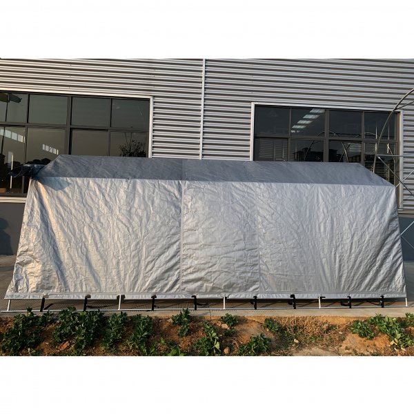 Garagetält 2,7x5,1m | 13,7m² - 200g/m² | PE - Grå Garagetält 2,7x5,1m | 13,7m² - 200g/m² | PE - Grå