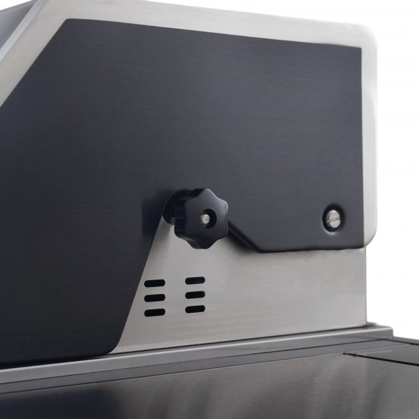 Rostfri gasolgrill/utekk | Varmluftsfunktion | New Orleans Blackline